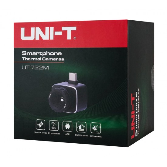 UNI-T συσκευή θερμικής απεικόνισης UTi722M για smartphone, USB-C, 20 °C έως 450 °C