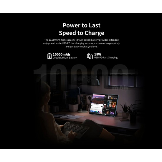 TECLAST tablet T70, 14", 8/256GB, 4G, Android 14, 10000mAh, μπλε