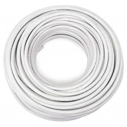 CABLEL καλώδιο ρεύματος NYMHY HO5VV-F 3x 4mm², 300/750V, 100m, λευκό