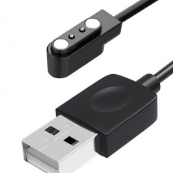 ZEBLAZE USB καλώδιο φόρτισης για smartwatch Ares 3 Plus, μαύρο