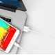 ORICO καλώδιο micro USB σε USB ADC-05, 3A, 480Mbps, 0.5m, λευκό