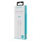 ORICO καλώδιο micro USB σε USB ADC-05, 3A, 480Mbps, 0.5m, λευκό