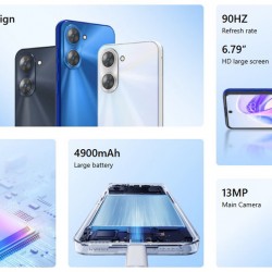 MEIZU smartphone Mblu 21, 6.79", 6/128GB, 4900mAh, μαύρο