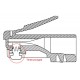 GOOBAY βύσμα RJ45 93829, CAT 6 STP, μεταλλικό, 10τμχ