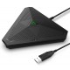 CMTECK επιτραπέζιο μικρόφωνο M001, omnidirectional, USB, μαύρο