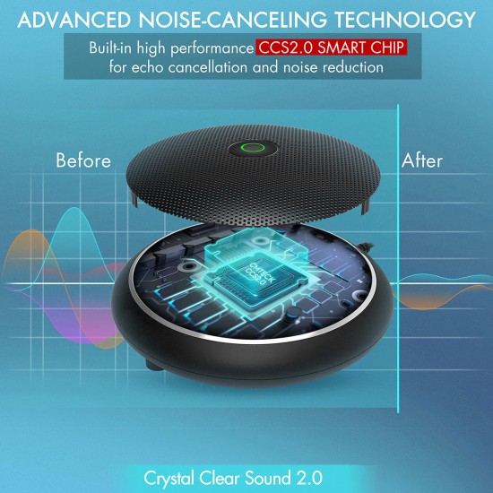 CMTECK επιτραπέζιο μικρόφωνο M003, omnidirectional, USB, μαύρο