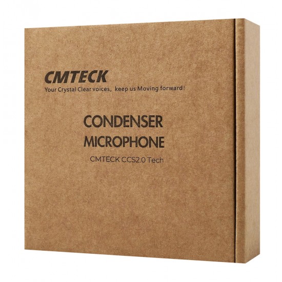 CMTECK επιτραπέζιο μικρόφωνο M003, omnidirectional, USB, μαύρο