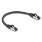 DELOCK καλώδιο δικτύου 80566, CAT 8.1 S/FTP, copper, 2000MHz, 0.25m, μαύρο