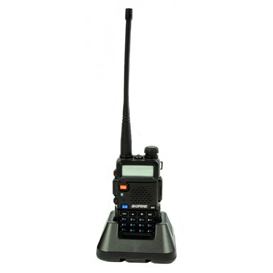 BAOFENG ασύρματος πομποδέκτης UV-5R, VHF/UHF, 5W, μαύρος