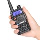 BAOFENG ασύρματος πομποδέκτης UV-5R, VHF/UHF, 5W, μαύρος