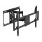 POWERTECH επιτοίχια βάση τηλεόρασης PT-1423, 37-90", 75kg, heavy duty, full motion