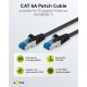 GOOBAY καλώδιο δικτύου 93820, CAT 6A S/FTP, 500MHz, Copper, 5m, μαύρο