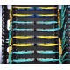 POWERTECH cable managment για rack NETW-0006, 23 θέσεων, πλαστικό, 2τμχ
