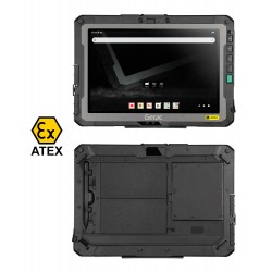 GETAC tablet ZX10-EX, 10.1", 4/64GB, 4G, 9980mAh, IP66/MIL-STD-810H/ATEX/IECEx, Android 13, μαύρο
