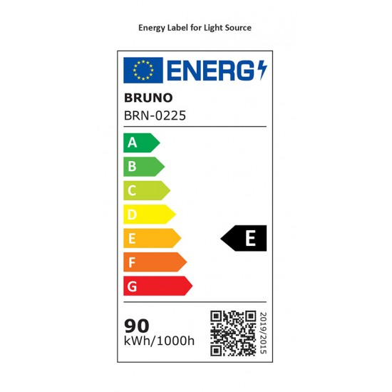 BRUNO ανεμιστήρας οροφής με LED φως BRN-0225, AC 122W, 42", Φ107x47εκ, χρυσός