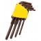 DELI σετ κλειδιά Torx DL230707G σε σχήμα L, T10-T50, 9τμχ