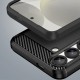 POWERTECH Θήκη Carbon MOB-2008 για Samsung S25, μαύρη