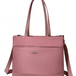 CHANTRIA γυναικεία τσάντα ώμου CB00789 για laptop 15.6", 12L, μωβ