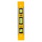 DELI αλφάδι DL290230 με 3 μάτια, πλαστικό, μαγνητικό, 23cm