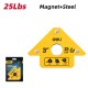 DELI μαγνητική γωνία συγκόλλησης DL-HDW25 με 45°/90°/135° γωνίες, 3", 11kg