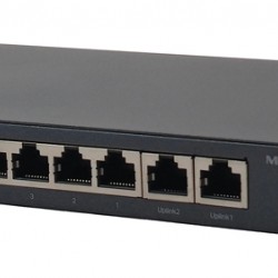 MERCUSYS Desktop Switch MS110GMP, 8x 10/100/1000Mbps PoE+, 2x Gigabit, Ver. 1.0