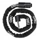 DELI κλειδαριά ποδηλάτου συνδυασμού DL508031, Φ4mm, 1m, μαύρη