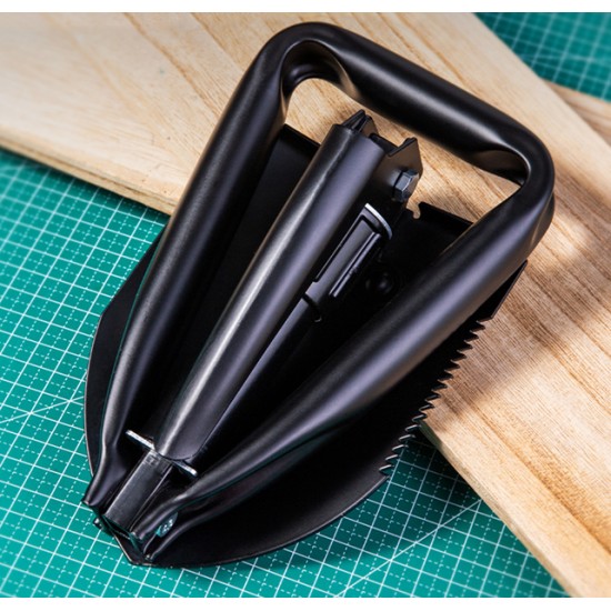 DELI φτυάρι χειρός DL554001 με θήκη, foldable, 47cm