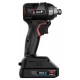 DELI παλμικό κατσαβίδι μπαταρίας DE-QZ20-1D2, Brushless, 20V, 2x 2Ah, 200N.m