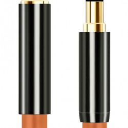 CABLETIME καλώδιο προέκτασης ήχου 3.5mm CT-AV311-P11FG, gold plated, 1.5m, μαύρο