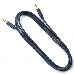 CABLETIME καλώδιο ήχου 3.5mm CT-AV301-H11G, gold plated, 1m, μπλε