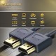 CABLETIME καλώδιο HDMI AV540-USHEAAG με Ethernet, slim, 4K/60Hz, 18 Gbps, 1m, μπλε