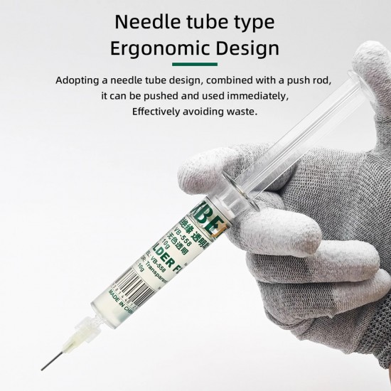 BEST flux πάστα συγκόλλησης VB-558, 10cc, διάφανη