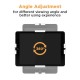 POWERTECH επιτοίχια βάση tablet PT-1447, αντικλεπτική, 7.9-11", μαύρη