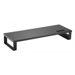 BRATECK επιτραπέζια βάση για οθόνη/laptop STB-118 με 3x USB θύρες, 17-32", έως 20kg, μαύρη