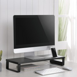 BRATECK επιτραπέζια βάση για οθόνη/laptop STB-118 με 3x USB θύρες, 17-32", έως 20kg, μαύρη