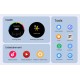 MIBRO smartwatch Lite 3 με 2x λουράκια, heart rate, 1.3" AMOLED, 2 ATM, γκρι/καφέ