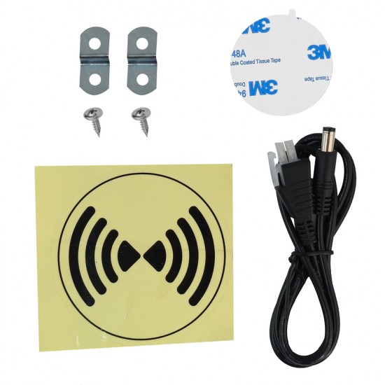 BRATECK ασύρματος φορτιστής για ηλεκτρικό γραφείο S08-22DSWW, μαύρος