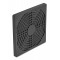 DELOCK σχάρα για 120mm ανεμιστήρα 67313 με φίλτρο σκόνης, πλαστική, μαύρη
