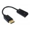 POWERTECH αντάπτορας DisplayPort σε HDMI CAB-DP076, 4K/60Hz, 0.1m, μαύρος