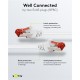 GOOBAY καλώδιο δικτύου 93503, CAT 6 S/FTP, copper, 250MHz, 10m, λευκό