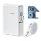 NIIMBOT smart θερμικός εκτυπωτής ετικετών B18, 203dpi, Bluetooth, λευκός