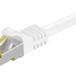 GOOBAY καλώδιο δικτύου 91092, CAT 7 S/FTP, copper, 500MHz, 1.5m, λευκό