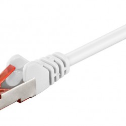 GOOBAY καλώδιο δικτύου 93504, CAT 6 S/FTP, copper, 250MHz, 15m, λευκό