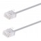 POWERTECH καλώδιο δικτύου CAB-N445, Cat 6A U/UTP, ultra slim, copper, 500MHz, 10m, γκρι