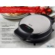 BRUNO βαφλιέρα BRN-0253, 1000W, στρόγγυλη 19εκ, βαθιά, inox-μαύρη