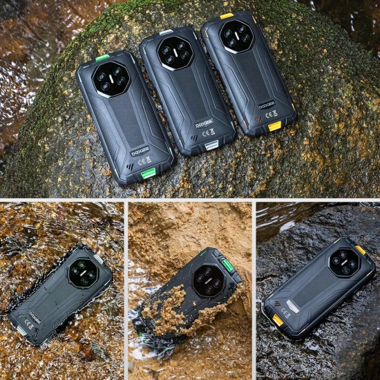 DOOGEE smartphone Fire 3, 5.5", 3/64GB, 8350mAh, IP68/IP69K/MIL-STD-810H, μαύρο