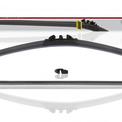 HEYNER υαλοκαθαριστήρας αυτοκινήτου 096000 με ανταλλακτικό λάστιχο, 650mm