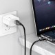 KAKUSIGA καλώδιο USB-C σε USB KSC-995, σιλικόνης, 5A, 480Mbps, 1m, λευκό