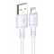 KAKUSIGA καλώδιο Lightning σε USB KSC-421, 2.8A, 480Mbps, 2m, λευκό