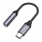 KAKUSIGA αντάπτορας USB-C σε 3.5mm KSC-428, γκρι